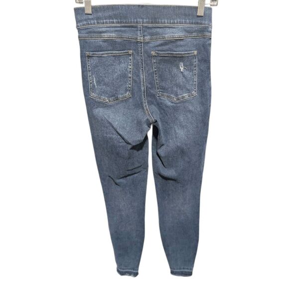 SPANX Distressed Skinny Jeans Size Small Petite - Picture 3 of 4